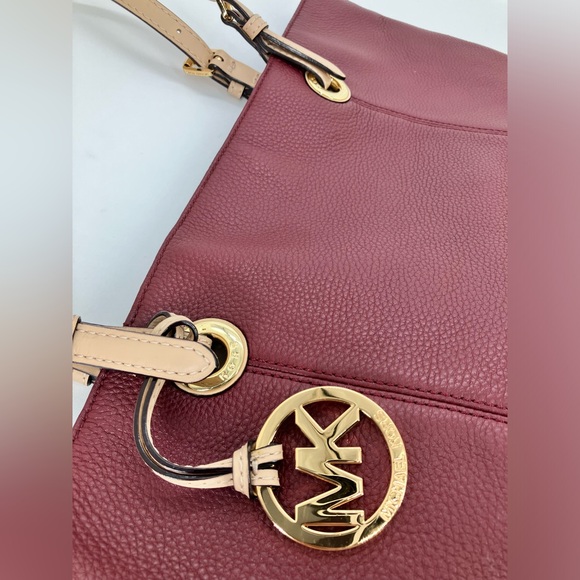 MICHAEL KORS Burgundy Jet Set Tote *Like New* - Picture 9 of 13